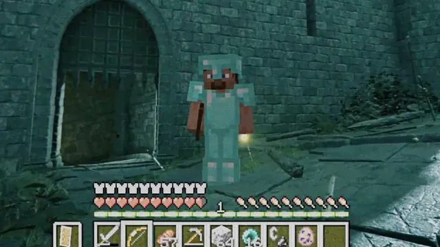 Modder recreates all of Minecraft inside Elden Ring with 1,600 items and working redstone
