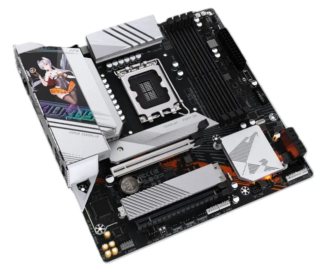 Gigabyte brings back DDR4 RAM with an anime-themed motherboard