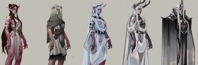 Moonwhisper Games’ in-development MMORPG offers a look at its playable human and elf races