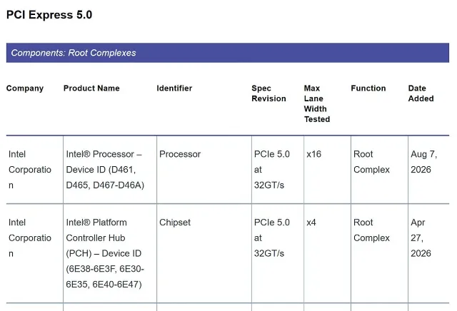Intel Nova Lake release on horizon, as platform passes USB and PCIe compliance tests