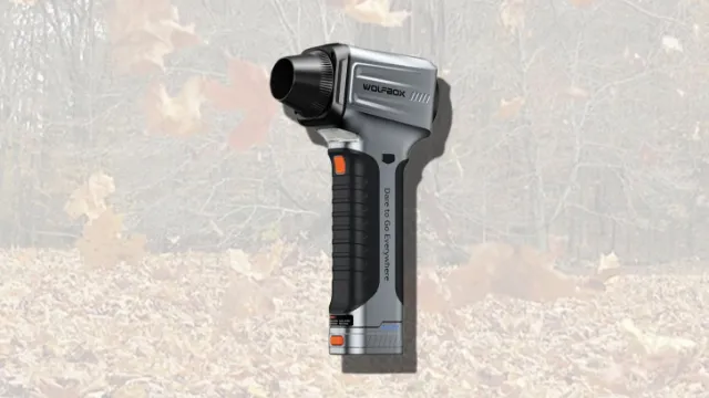 The WOLFBOX MF500Pro Cordless Leaf Blower Has Identical Power To Those Bulky Variants But Comes With A Removable Battery & Brushless Motor; Get Yours From Amazon For $190