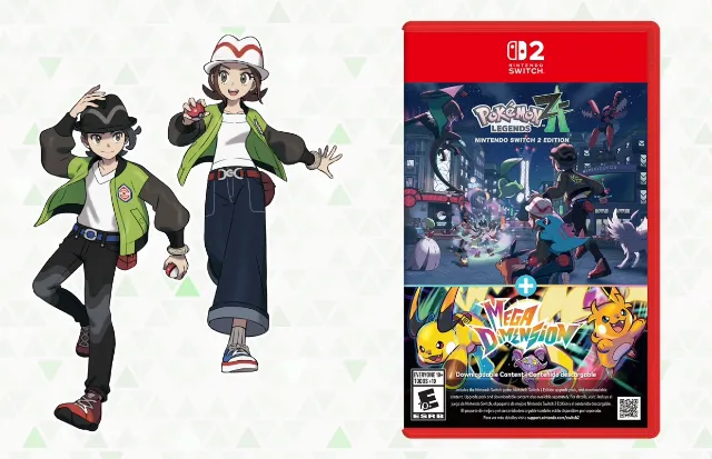 Pokemon Legends: Z-A – Nintendo Switch 2 Edition + Mega Dimension bundle physical release announced