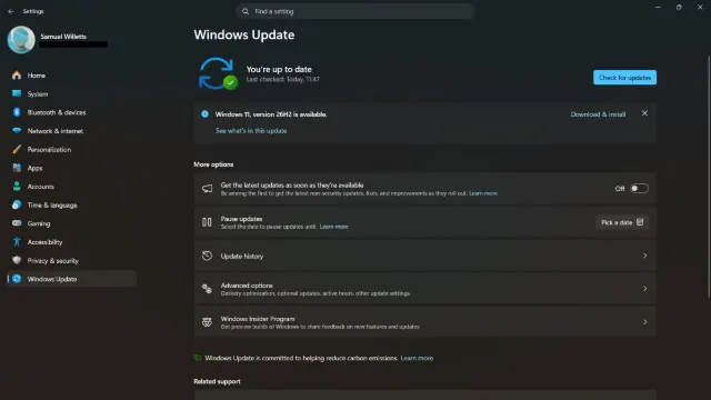 Windows 11 26H2 has arrived, here’s what the update means for your PC