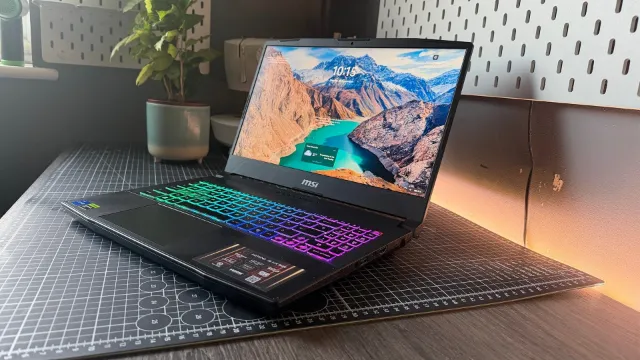 MSI Katana 15 HX B14W gaming laptop review