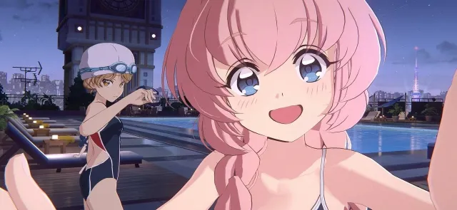 Astrae Oratio mixes the thrill of fighting games and gal games in a Heisei era-inspired “retro but modern” urban fantasy. We talk to the director