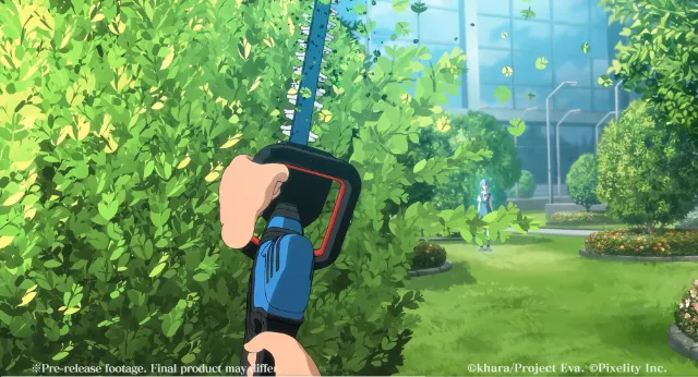 New Trailer Reveals Hedge-Trimming & Pie-Eating Gameplay In Evangelion: Δ Cross Reflections