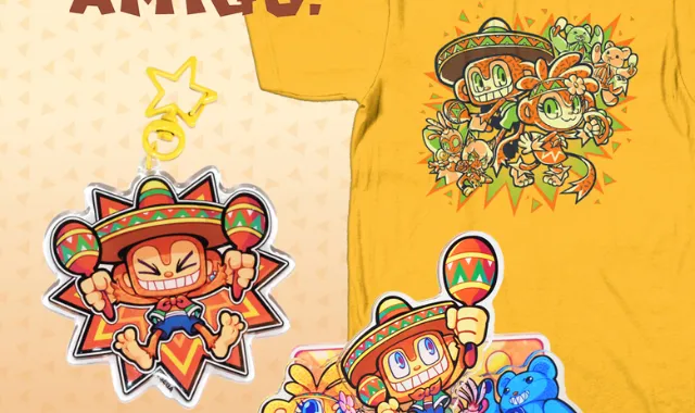 SEGA and The Yetee Announce New Samba de Amigo Apparel and Accessory Line