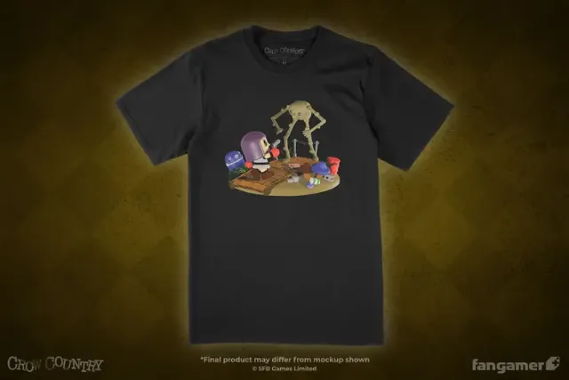 Fangamer reveals Crow Country "Mara" t-shirt