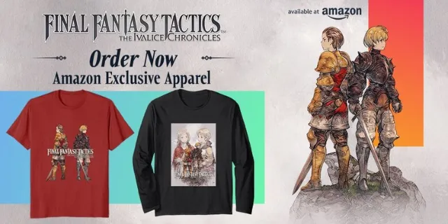 Official FINAL FANTASY TACTICS - The Ivalice Chronicles apparel now available