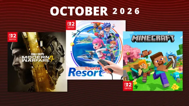 Nintendo takes a look at Switch/Switch 2 games for October 2026