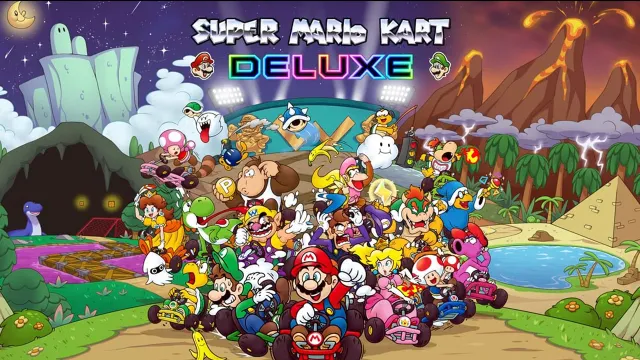 Super Mario Kart Deluxe ROM Hack Gets A Festive Release Date