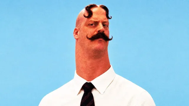 Who is Benjamin Stachio? Viral triple-mustache man with thick neck is actually an AI character