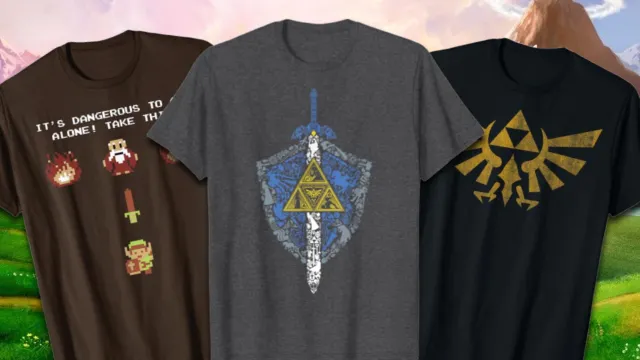 A Ton of Legend of Zelda T-Shirts Are Getting Price Cuts for Amazon Prime Members