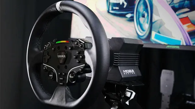 The Moza R5 Racing Wheel Offers 5.5Nm of Direct Drive Force Feedback for an Affordable Price