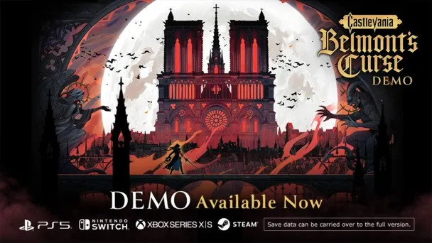FREE Castlevania: Belmont's Curse demo is out now, with save transfer to the full game