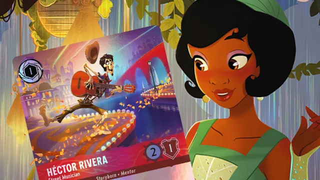 Disney Lorcana Hyperia City: Exclusive Héctor Rivera and Tiana Cards Revealed