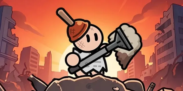 Junk Hero is an idle RPG that sees you rise from zero to hero using the power of trash