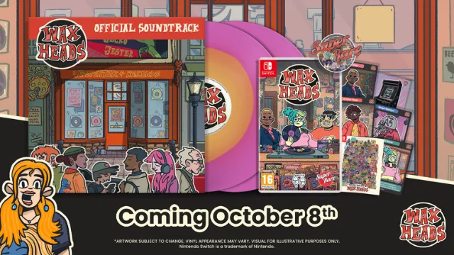 Wax Heads getting physical Switch release and double vinyl soundtrack