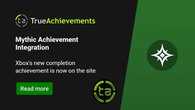 Site Feature: Mythics Achievements are now supported on TrueAchievements