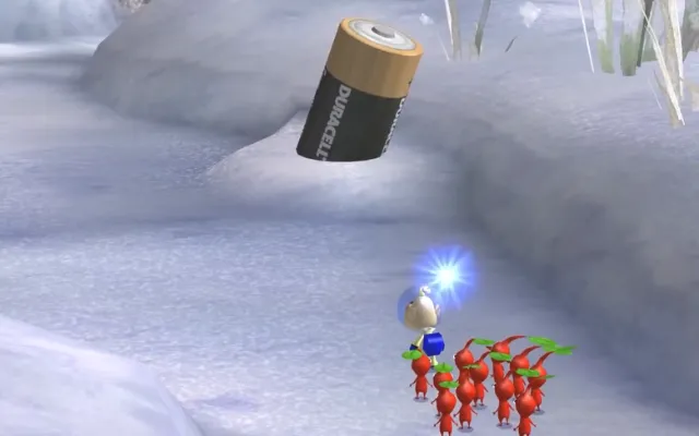 Pikmin 2 featured real-life brands because it "makes sense" and "drives awareness" for the franchise, says Reggie Fils-Aime