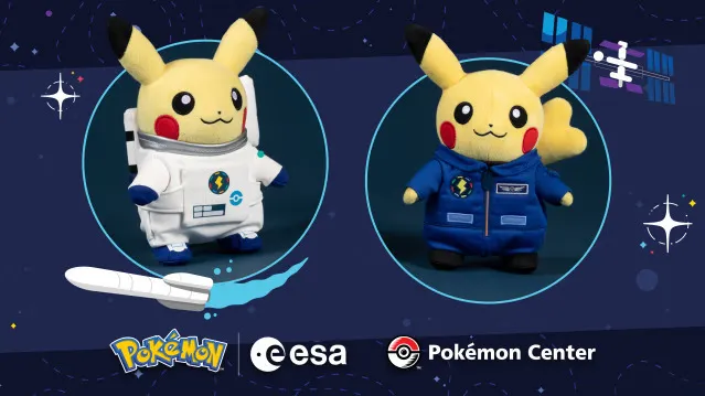 Pick Up Out-of-This-World Products from the Pokémon Center × ESA Collaboration