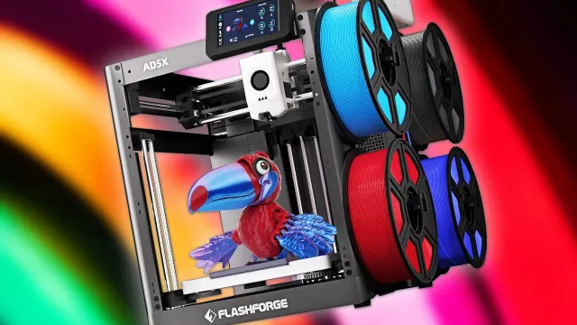 The FlashForge AD5X Multi-Color 3D Printer Drops to Just $220 Shipped at AliExpress