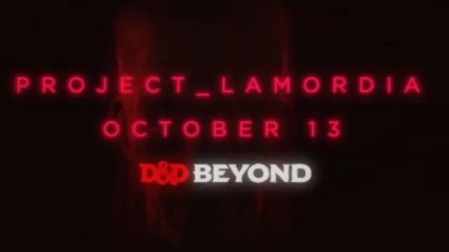 Dungeons and Dragons unveils new Project_Lamorida trailer