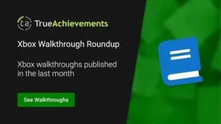 Xbox walkthroughs published in September 2026