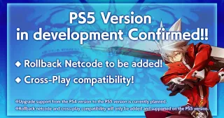 BlazBlue is officially getting a PlayStation 5 version, complete with rollback netcode and crossplay