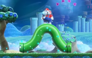 Nintendo details the painstaking process of finding the right sound for Super Mario Bros. Wonder's inchworm pipe
