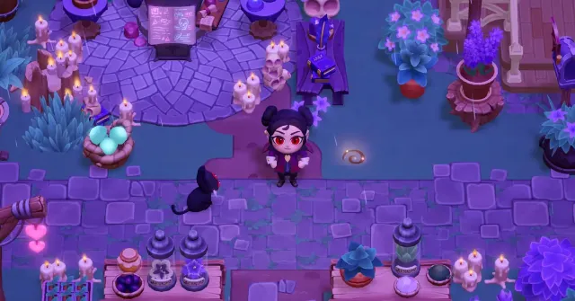 Moonlight Peaks brings a gothic twist to traditional life simulators