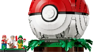 First LEGO Pokémon Minifigures Revealed, Including Professor Oak and Red, Plus Pikachu and Eevee