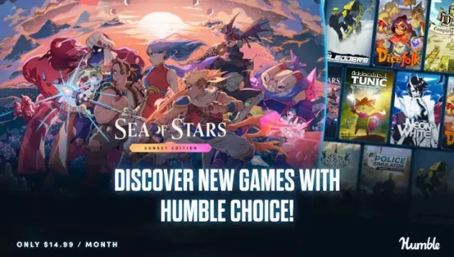Humble Choice has some essentials for July 2026 like Sea of Stars and Drop Duchy