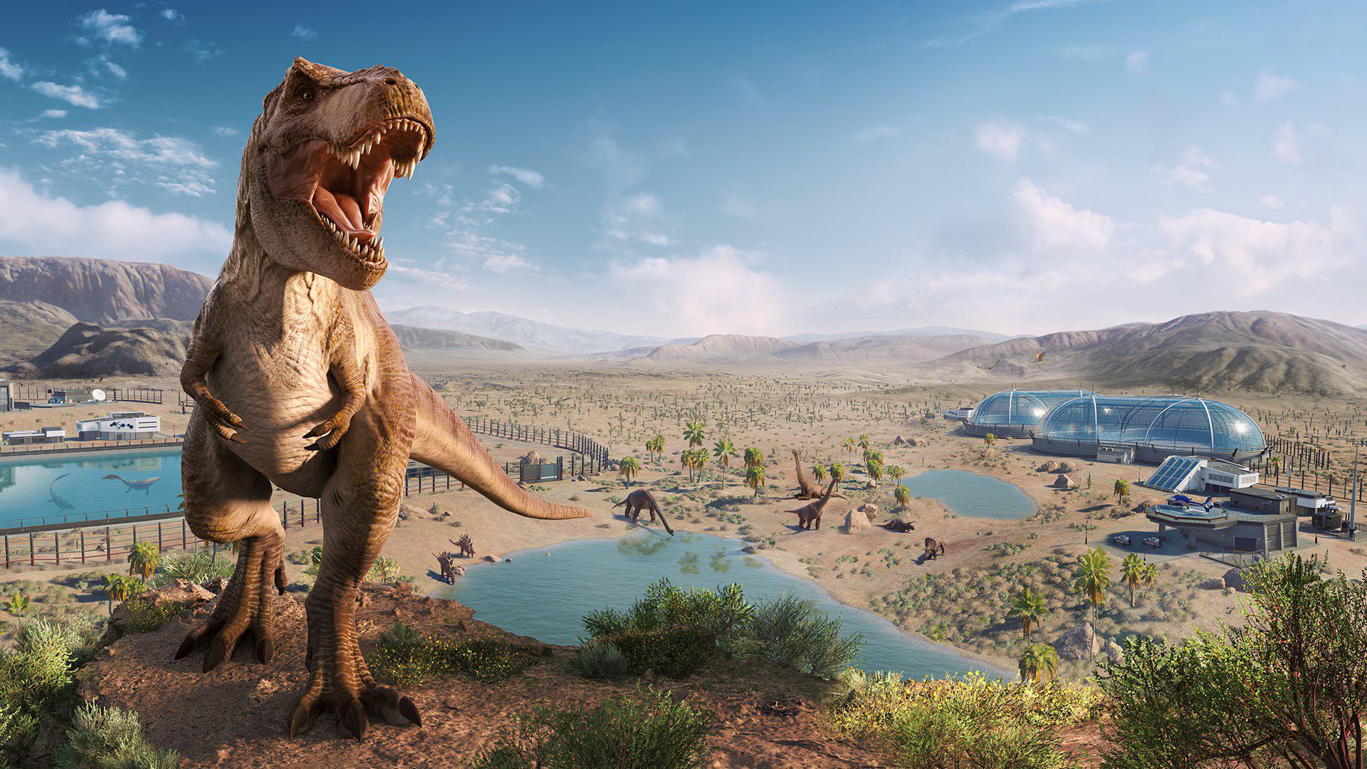 Jurassic World Evolution 2 cover art