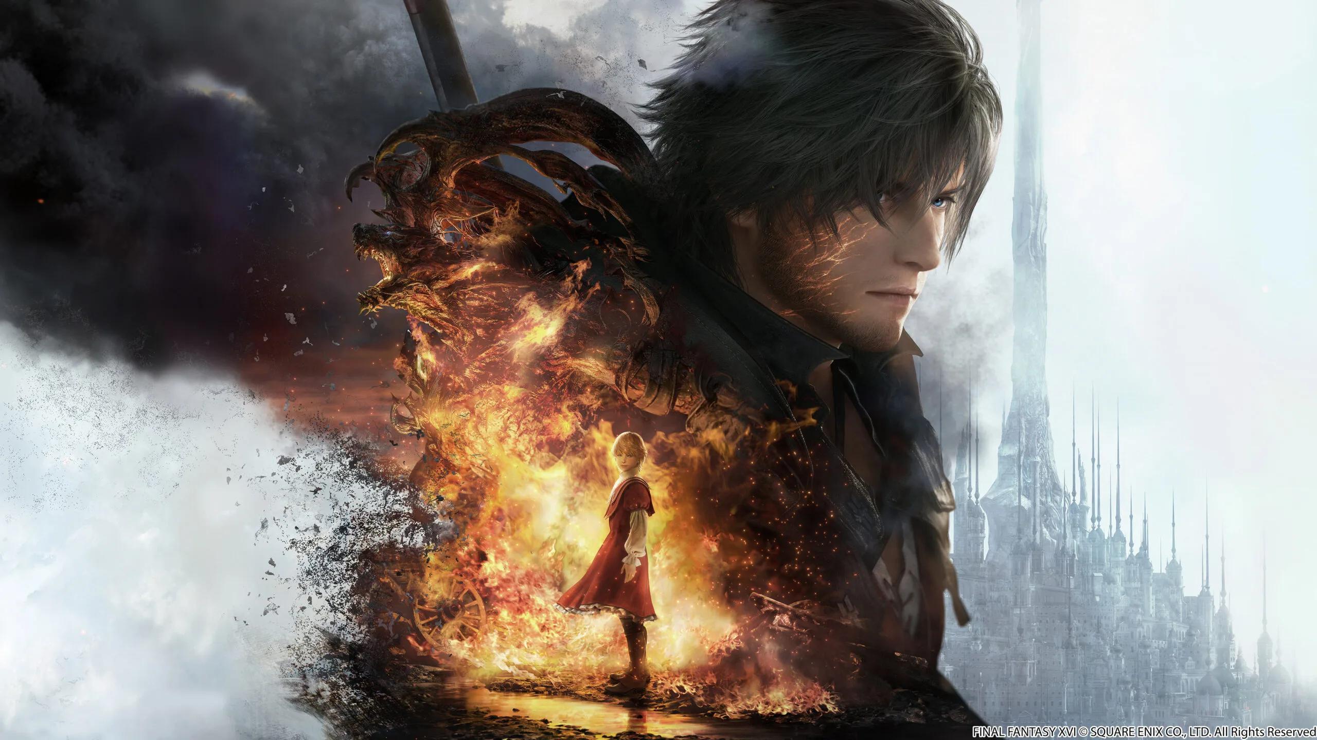 Final Fantasy XVI cover art