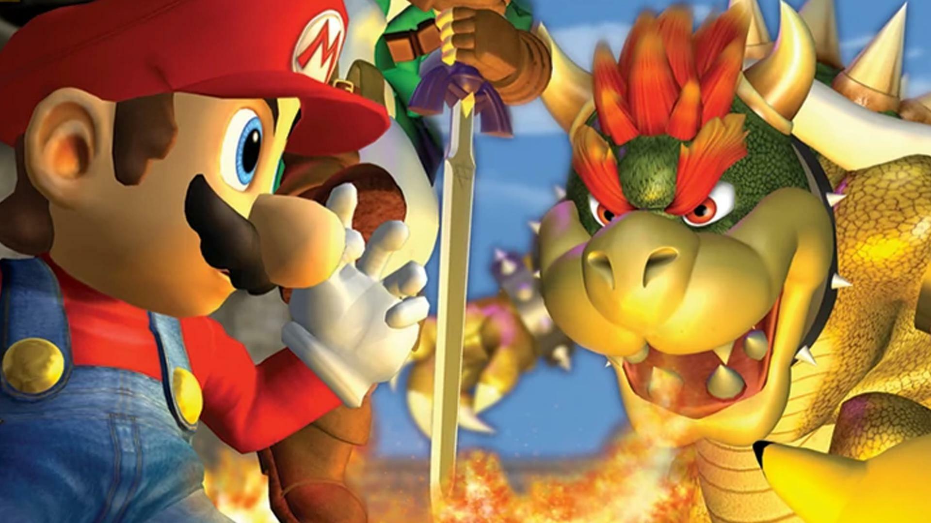 Super Smash Bros. Melee cover art