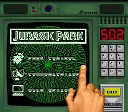 Jurassic Park cover art