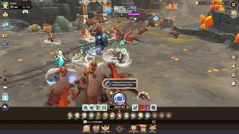 Summoners War: RUSH cover art