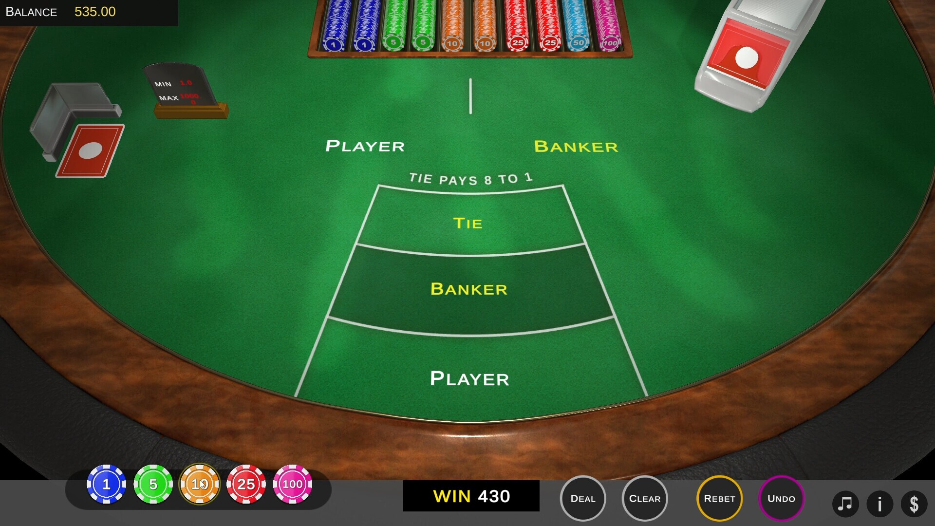 Baccarat cover art