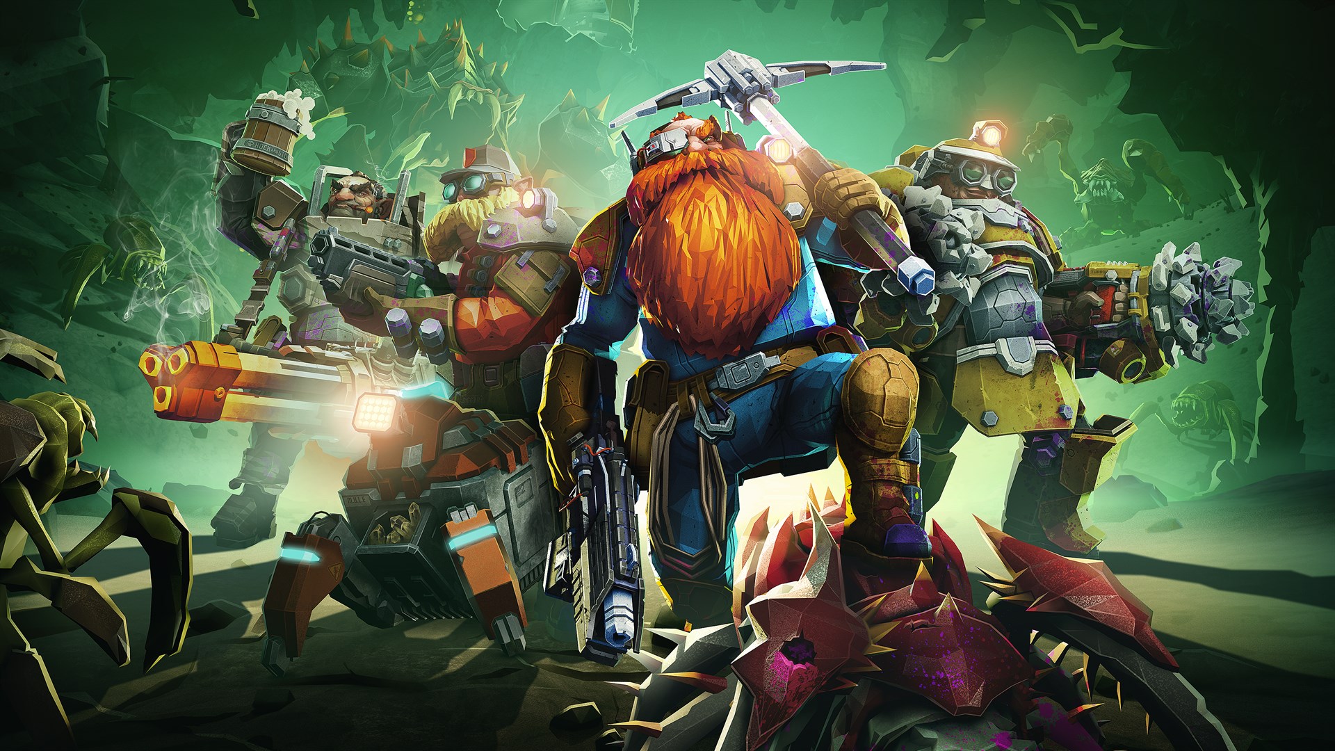 Deep Rock Galactic cover art