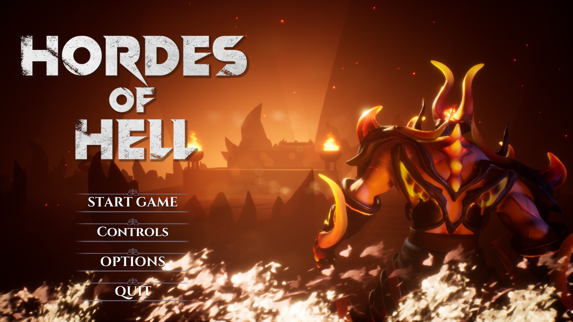 HORDES OF HELL cover art