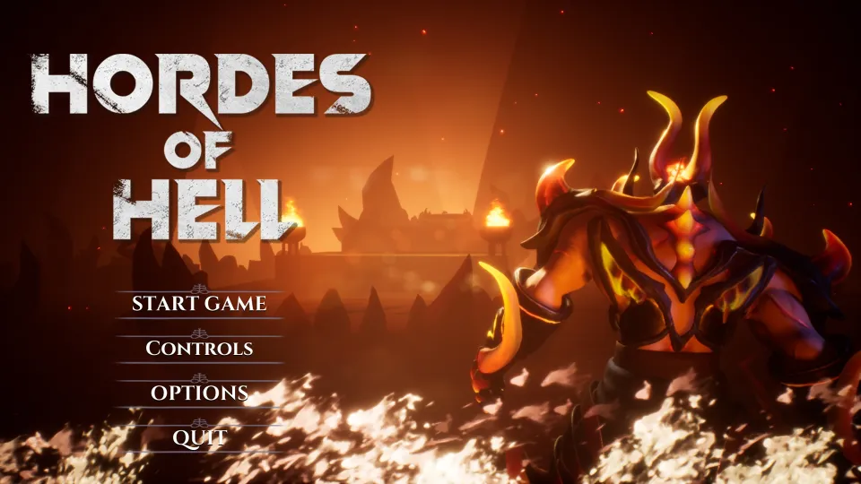 HORDES OF HELL cover art