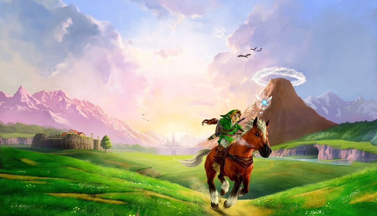 The Legend of Zelda: Ocarina of Time cover art