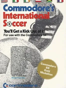 Commodore's International Soccer cover