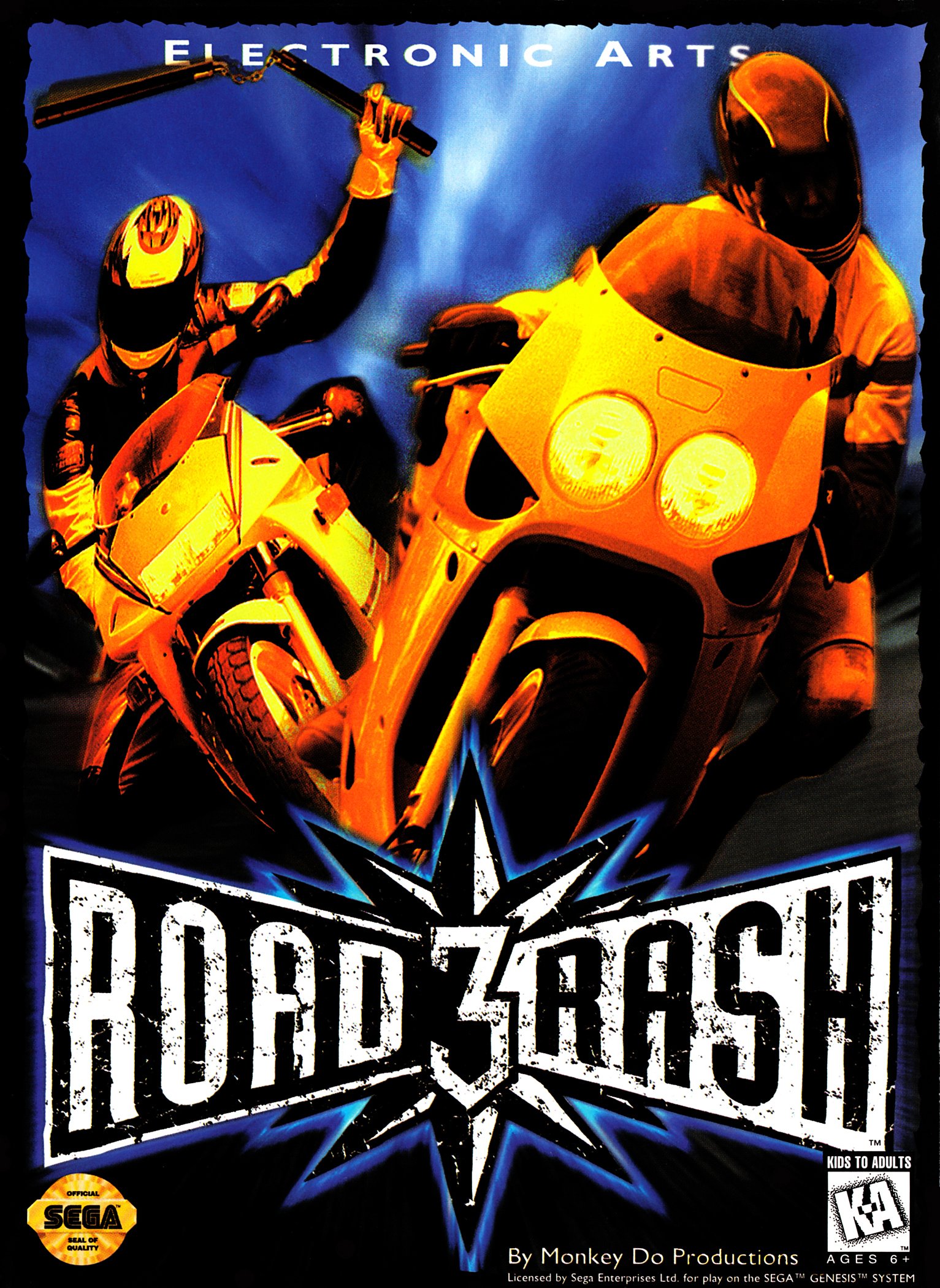 Road Rash 3 cover art