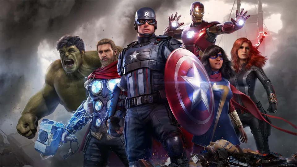 Marvel’s Avengers cover art