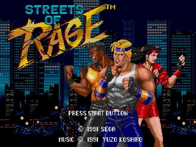 Streets of Rage cover art