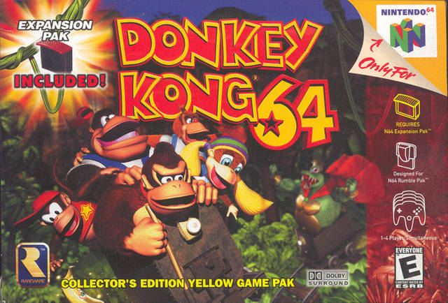 Donkey Kong 64 cover art