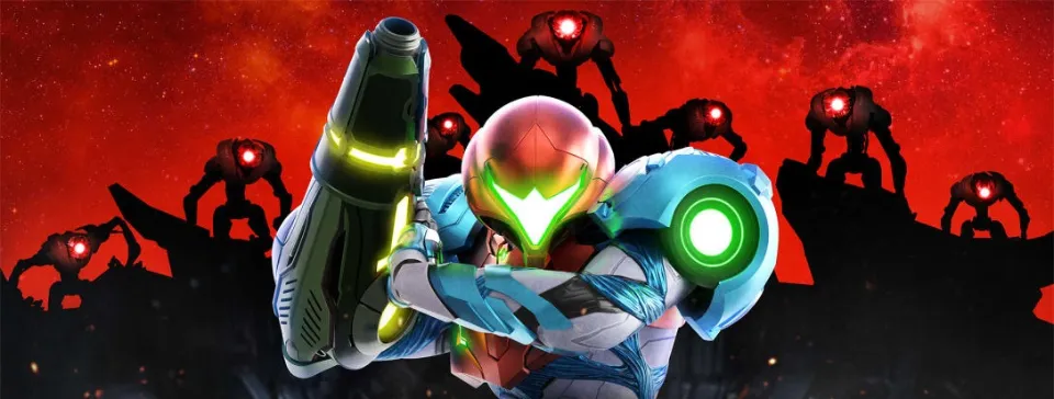Metroid Dread cover art
