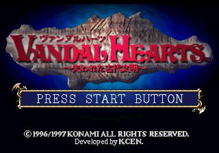 Vandal Hearts cover art